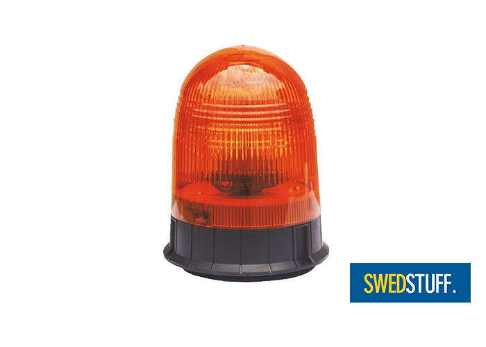 Swedstuff Halogen Beacon | 3-Point Mounting | Amber