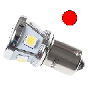 BA15s Lights with 8 SMD LEDs Red | Set of 2 Pieces