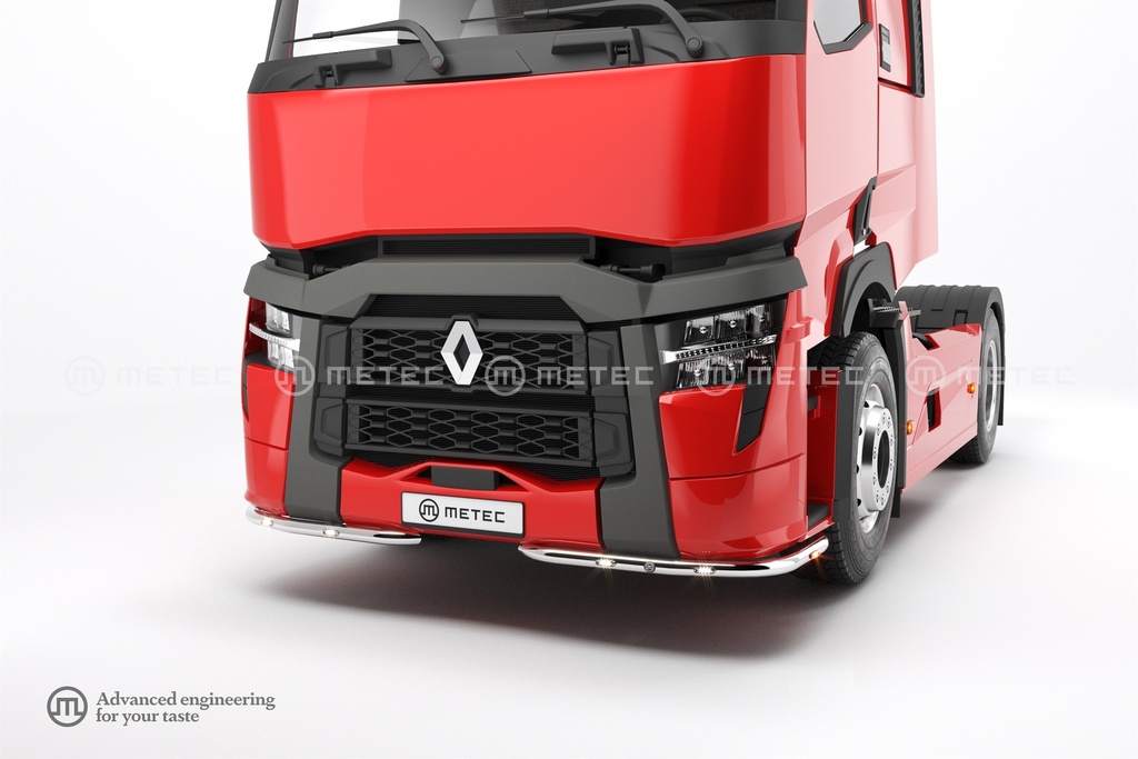 Metec Lobar for Renault T Series | Corners L/R | 4 White + 2 Amber LEDs