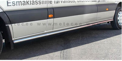 Metec Sidebars for Mercedes Sprinter 2013+ / Volkswagen Crafter 2007+ / Opel Vivaro & Renault Trafic 2014+ | Short Wheelbase 3665mm