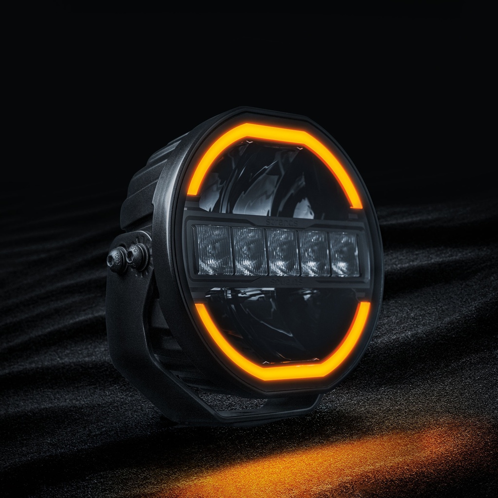 Siberia Skylord 7" Full LED Driving Light - Black