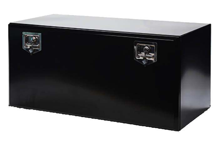 Toolbox Black Powdercoated Steel - 800x500x500mm