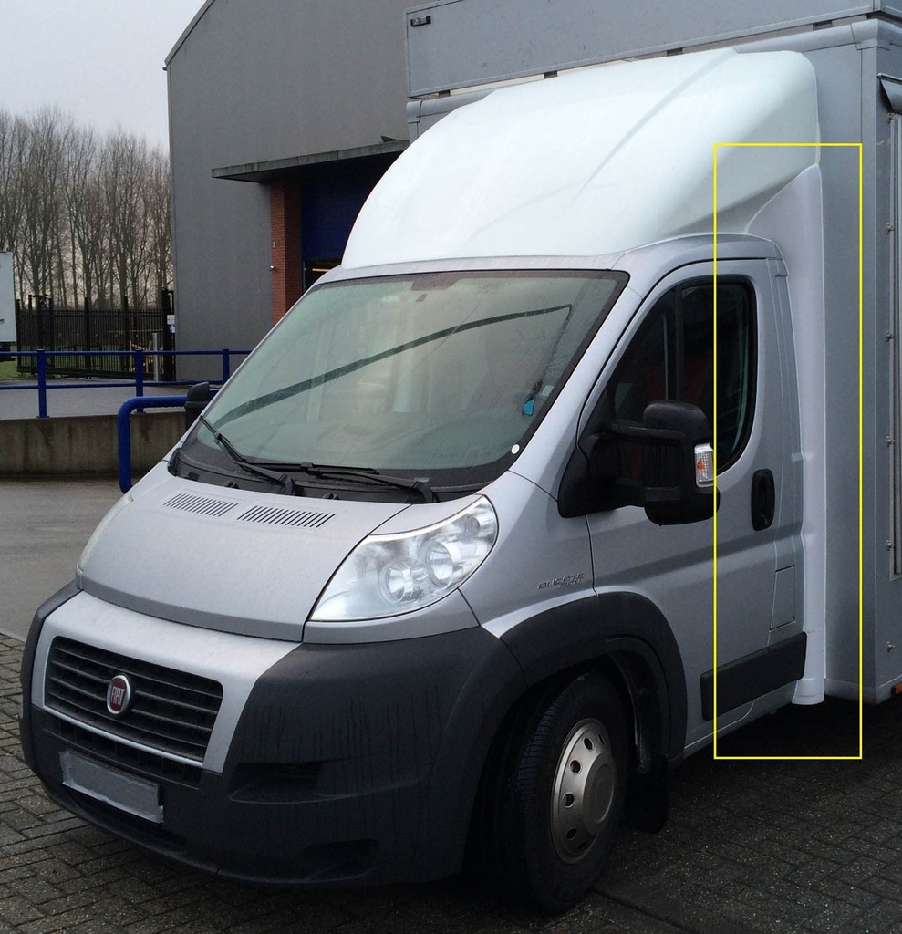 Sidefenders for Citroën Jumper / Peugeot Boxer / Fiat Ducato 2006+ / Opel Movano 2022+