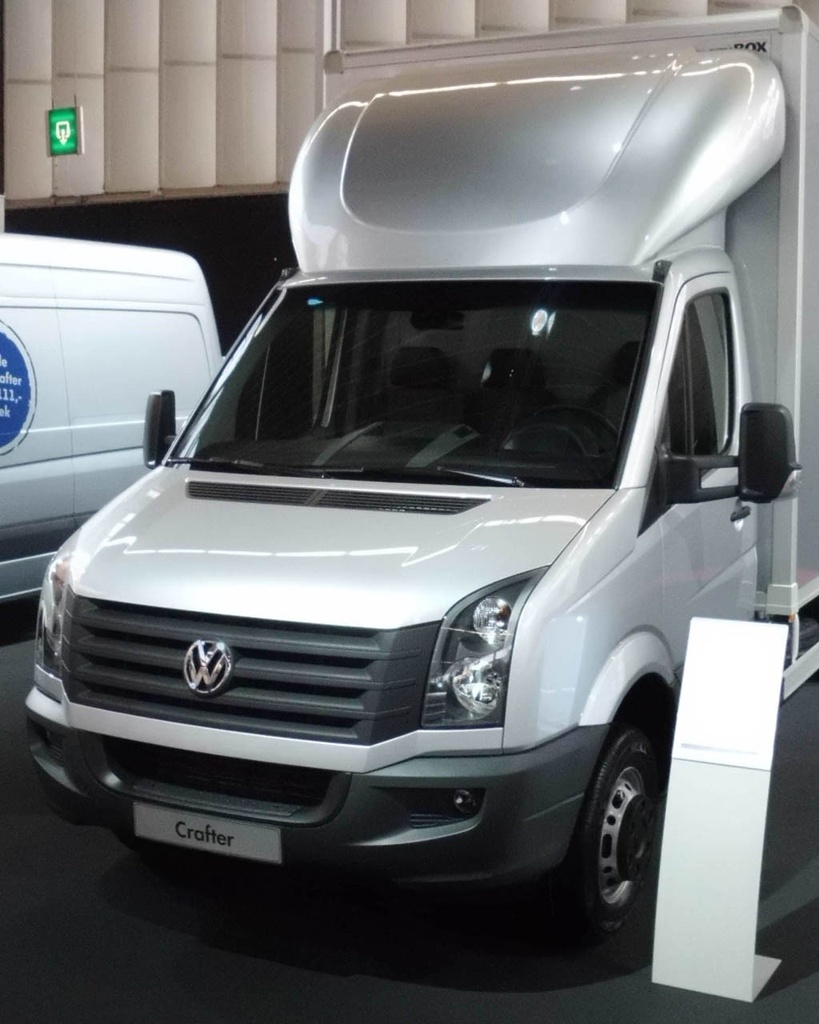 3D Spoiler for Volkswagen Crafter 2006-2017 | Height 83cm