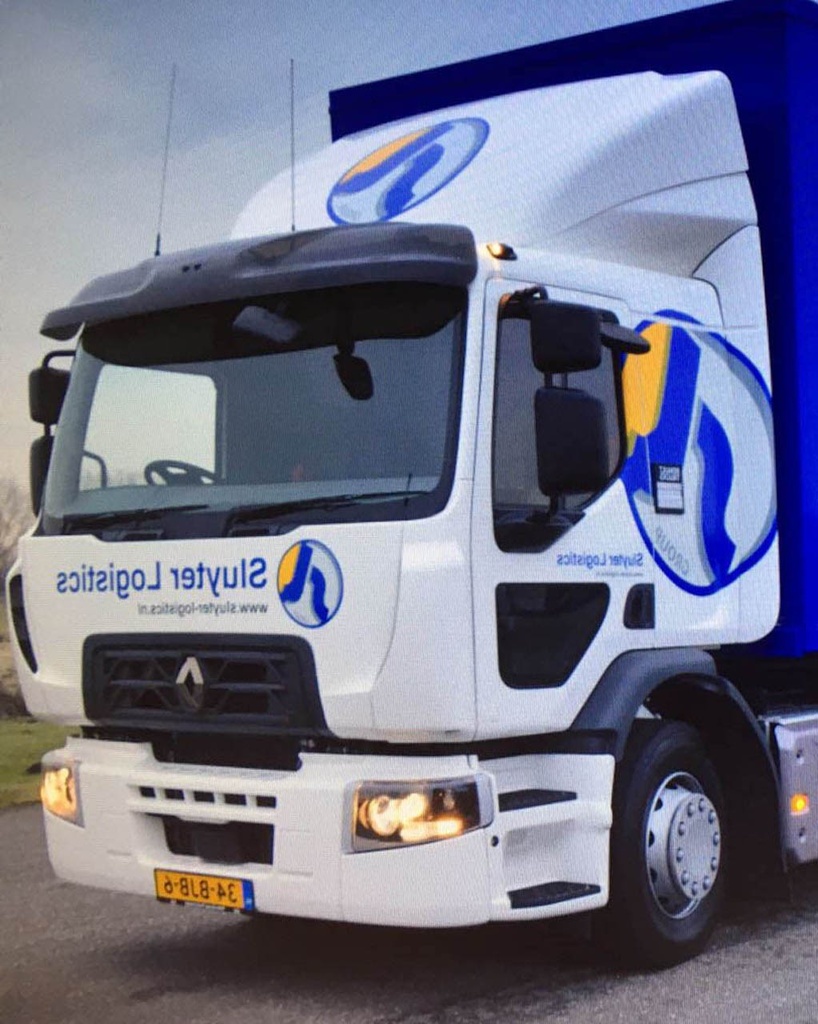 3D Adjustable Spoiler for Renault D Series 2.3 / Premium / Volvo FE Global | Height 70-90cm
