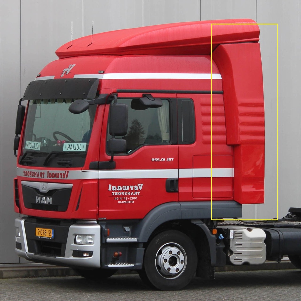 Sidefenders for MAN TGS-LX