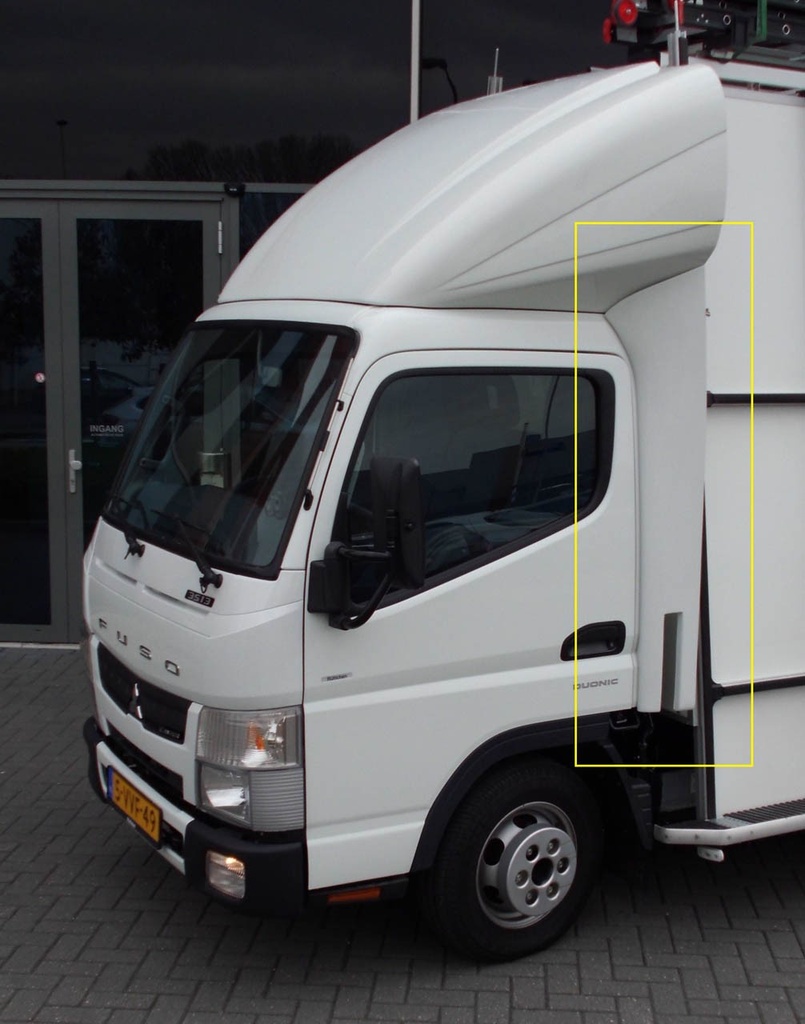 Sidefenders for Mitsubishi Fuso Canter 2003+