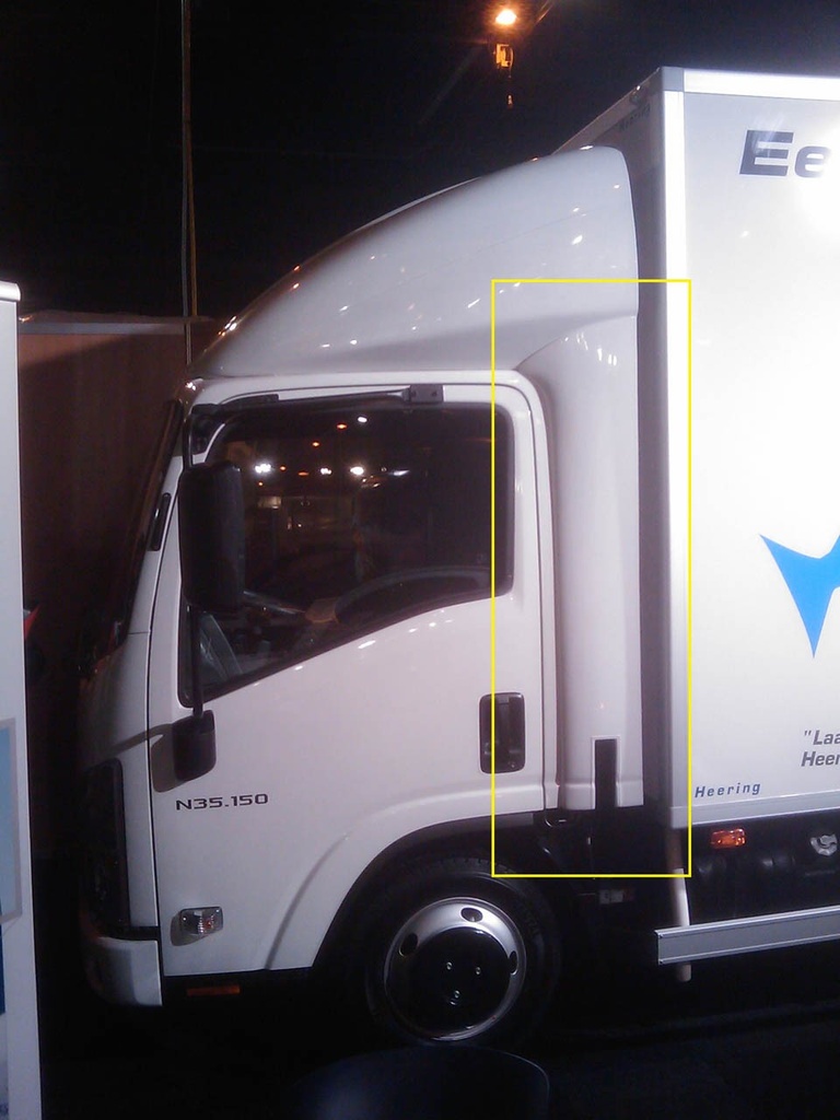 Sidefenders for Isuzu NNR / NPR 2008+