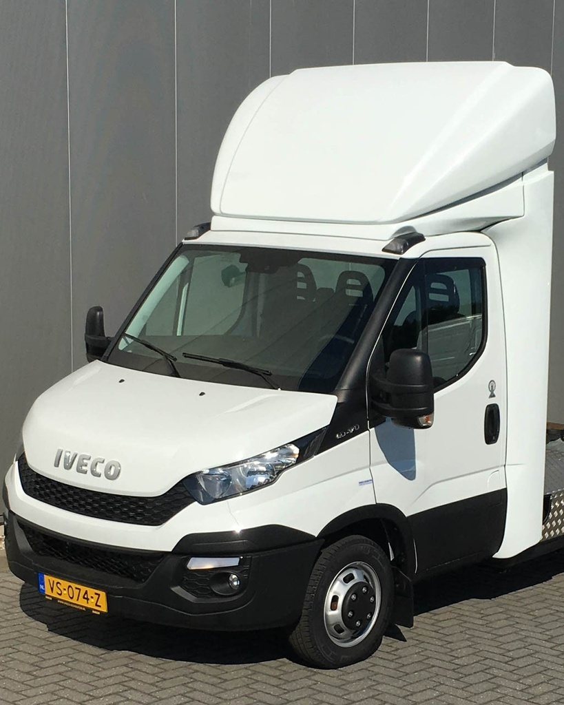 3D Adjustable Spoiler for Iveco Daily BE Tractor 2014+ | Height 75-90cm