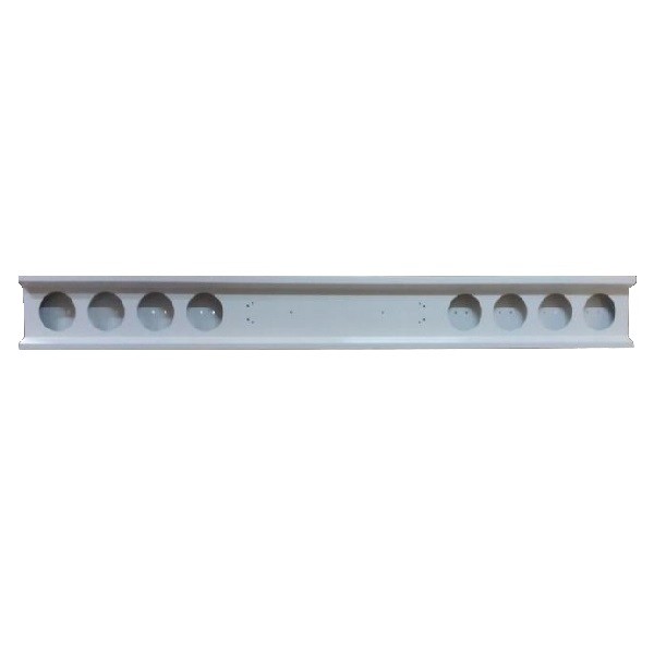Universal Rear Bumper Zincor | 8 Holes