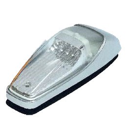 American LED Roof Marker Light 12/24V - White/Chrome