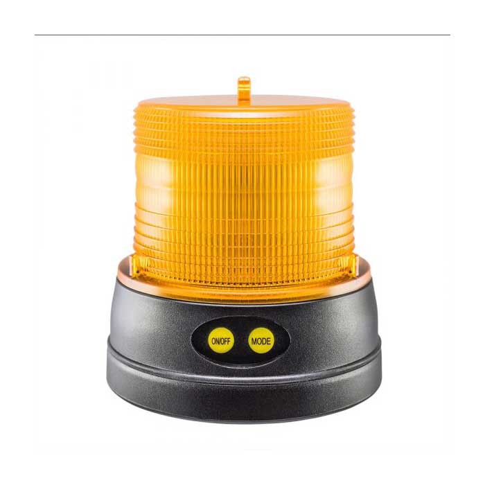 Portable LED Warning Light with Sensor | Magnet Mounting | Amber