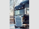 Acrylic Screen for Sunvisor Scania 4 & R Series Topline with Lampholes for 2 Position Lights & 2 Headlights