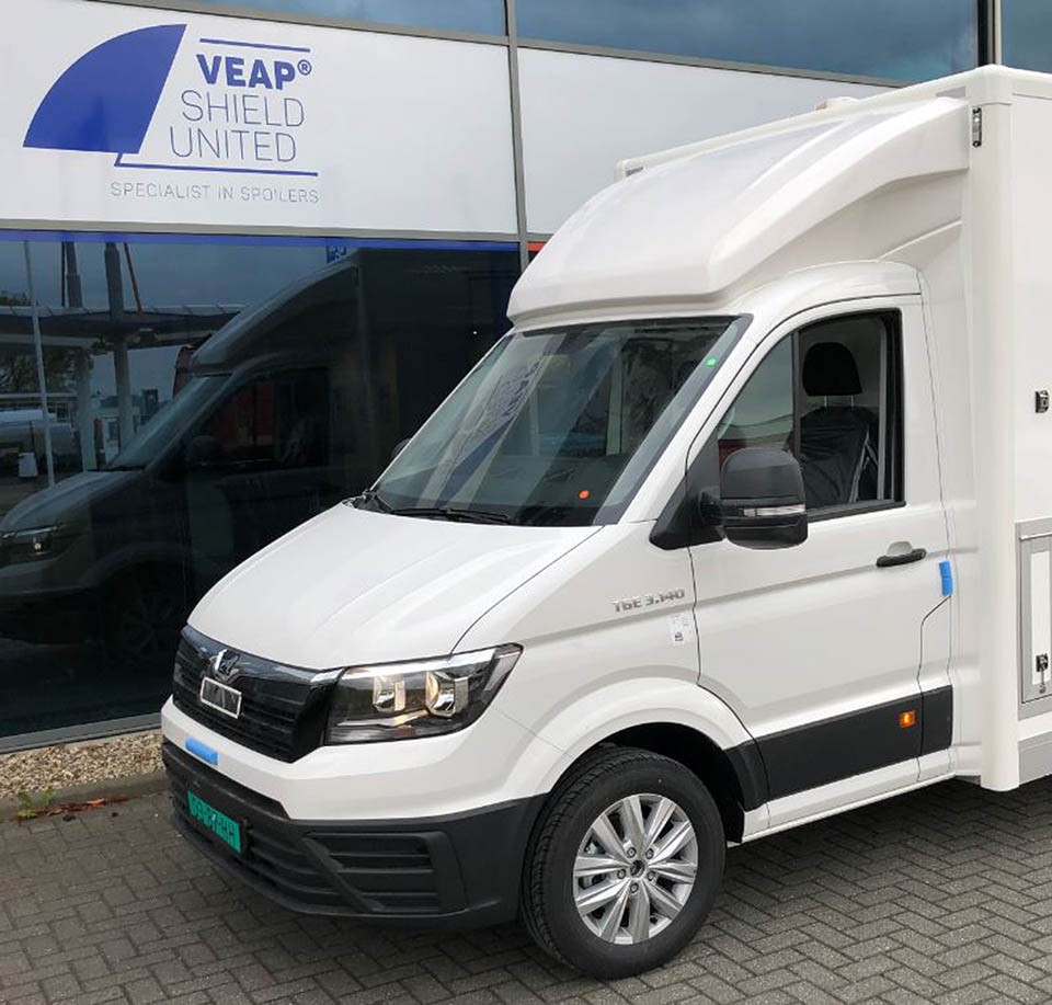 3D Spoiler for Volkswagen Crafter / MAN TGE 2017+ | Height 60cm