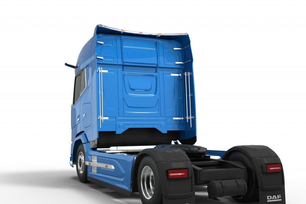 Stainless Steel Light Strip for Roof Spoiler for DAF XG/XG+