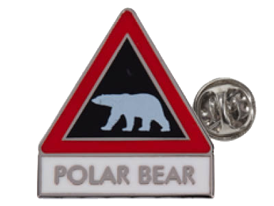 [501007] Polar Bear Norway - Pin