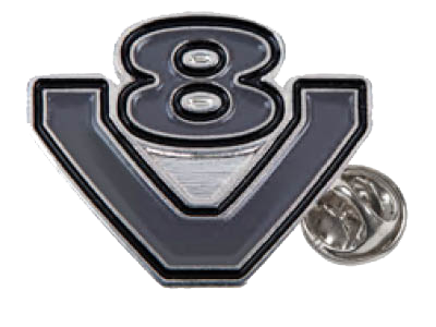 [501020] V8 Logo - Pin