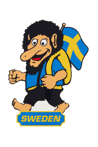 [500651] Sweden Troll - Sticker