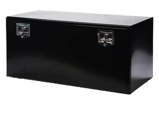 [47169477] Toolbox Black Powdercoated Steel - 1250x500x550mm
