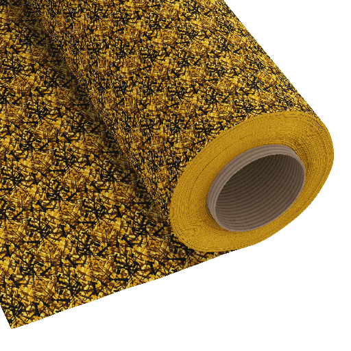 [44050093] Danish Fabric (Sold per meter) Yellow