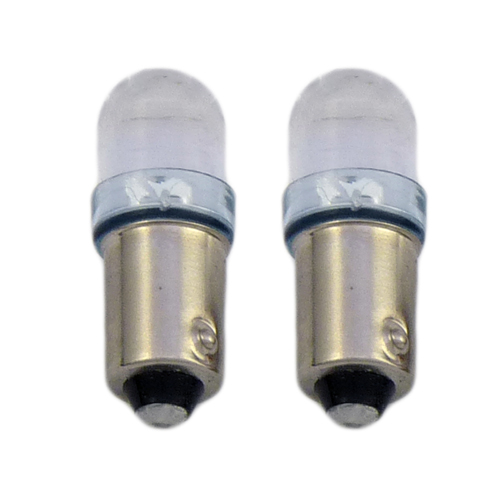 [201BA9S32VB] BA9 LED Lamps "Sidelight" | Blue | Set of 2 Pieces