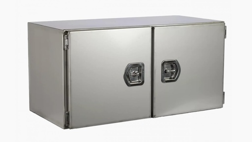 [47119379DD] Toolbox Stainless Steel with Double Doors - 1000x600x600mm