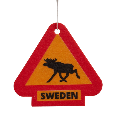 [5001502] Air Freshener - Moose Warning Sweden