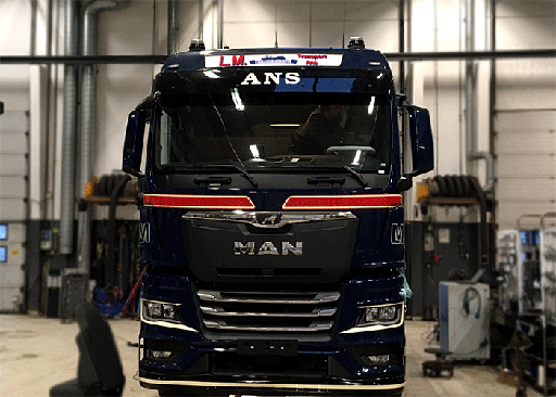 [18203430] Nedking Ultra Thin LED Truck Sign for MAN TG 2020 (134cm) - White LEDs