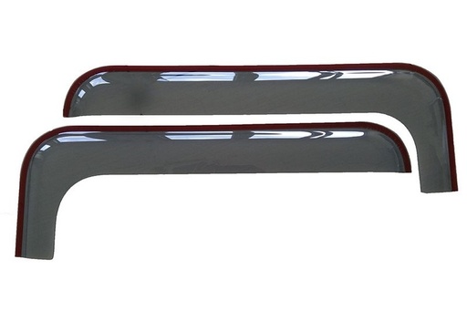 [43177672] Side Window Deflectors Short Model for Scania NextGen | Tape Mounting