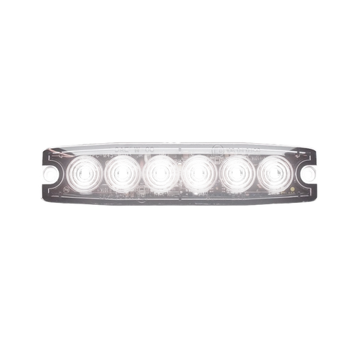 [26076350131] 6-LED Ultra Thin Strobe Light - White