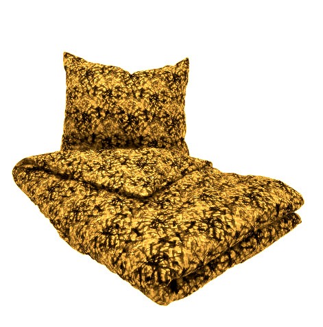 [150750075] Duvet Cover & Pillowcase - Danish Yellow Design