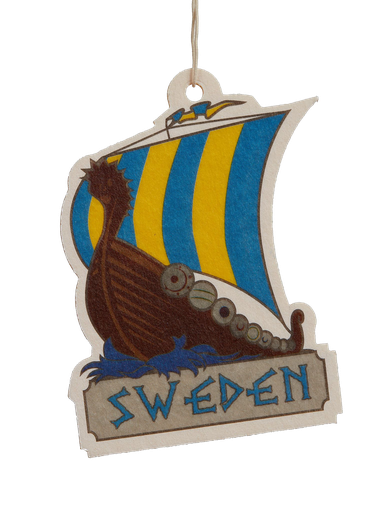 [5001506] Air Freshener - Sweden Viking Boat