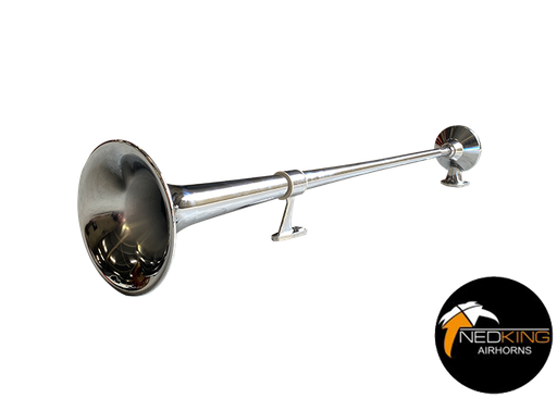 [1707950180M] "The Sound of Grover" - Nedking Chromed Brass Air Horn  - 950 mm