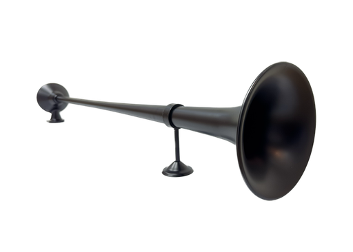 [1707950180B] "The Black Edition" - Nedking Black Brass Air Horn - 950 mm