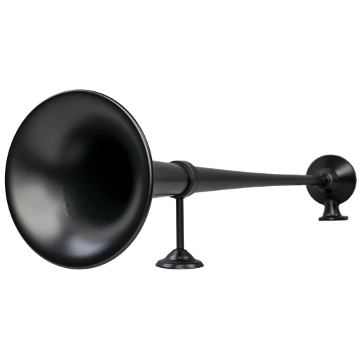 [1707950180B] "The Black Edition" - Nedking Black Brass Air Horn - 950mm